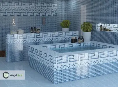 کاشی کاری در استخر و فضاهای مرطوب